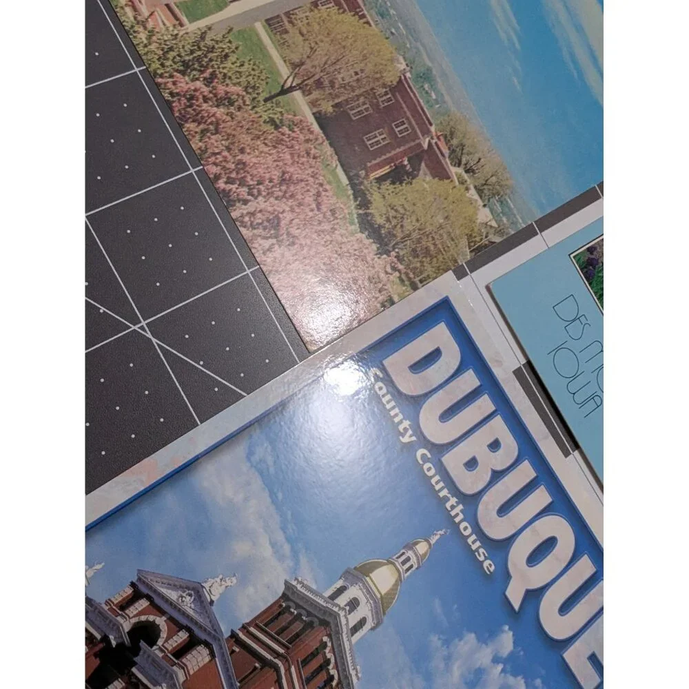 Iowa Dubuque Des Monies Drake University Buildings towers post cards lot 6